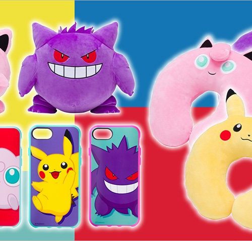 With the new Pokémon Pop Colors line, you can now purchase merchandise based on Pikachu, Gengar, Jigglypuff, Lapras, Psyduck, Snorlax, Mew, Mewtwo, Dragonite, and Bulbasaur.