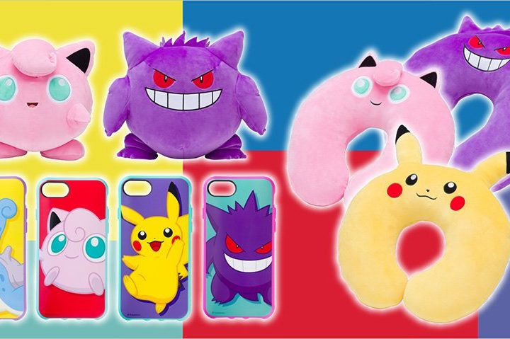 With the new Pokémon Pop Colors line, you can now purchase merchandise based on Pikachu, Gengar, Jigglypuff, Lapras, Psyduck, Snorlax, Mew, Mewtwo, Dragonite, and Bulbasaur.
